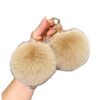 Wholesale 9cm Fur Ball Keychain