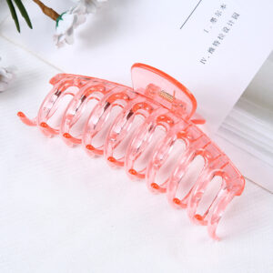 Jelly transparent S103-25# Pink 11cm grip / Independent OPP bag packaging