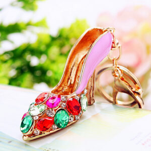 Crystal shoes pink / Single OPP bag packaging