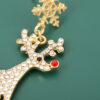 O1CN0120mZnL2EtpSci041x_2206807298803-0-cib Wholesale Christmas Light Luxury Snowflake Elk Earrings