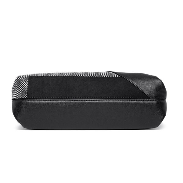 Wholesale Diamond Contrast Color Autumn Large Capacity PU Shoulder Bag