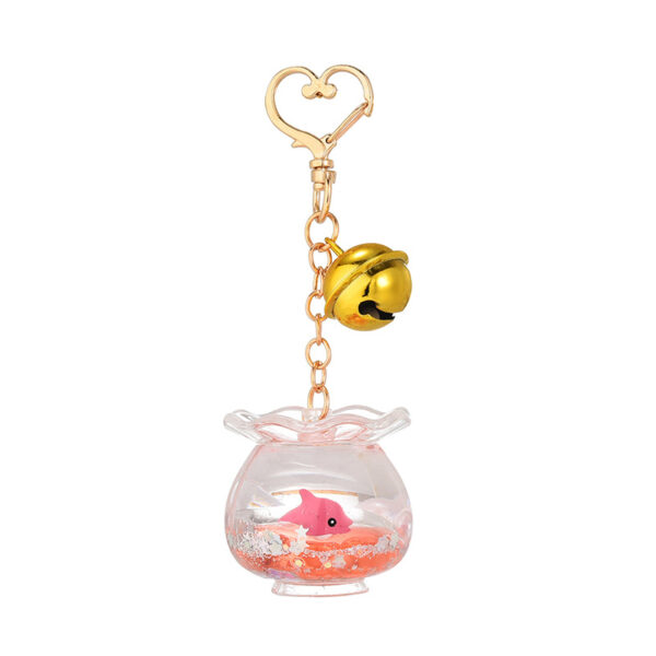 O1CN012954vi1JM036PMFrx_2200601031013-0-cib Wholesale Acrylic Oiled Quicksand Marine Animal Keychain