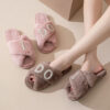 O1CN0129hzrk1Pl5Q1DKkFG_4012931880-0-cib Wholesale Casual Cross Plush Slippers