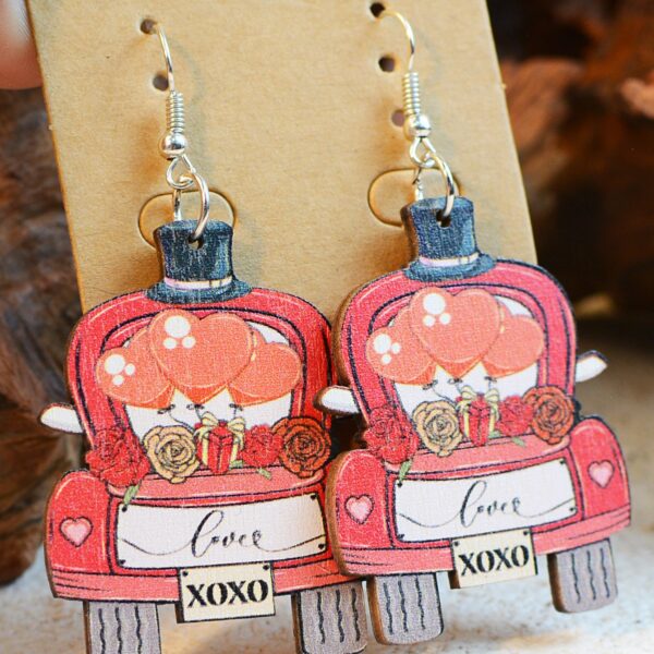 O1CN012AfqDB2HKyDLHcgHI_3294559133-0-cib Wholesale Valentine's Day Car XOXO Earrings