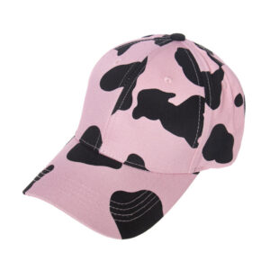 Wholesale Polyester Cow Pattern Baseball Cap