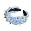 Wholesale Wide Edge Woolen Knotted Headband