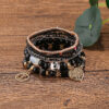 Wholesale Cute Pendant Multilayer Beaded Bracelet