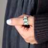 O1CN012H5iv81TI0flSalew_2206709272358-0-cib Wholesale Vintage Turquoise Rings Alloy