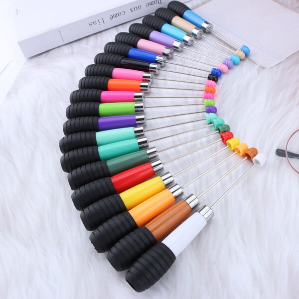 O1CN012HBw6U2JfhNLu2FON_3895819449-0-cib-2 Wholesale Beadable Pens Rotating Telescopic Beadable Pen DIY Pen Office Supplies