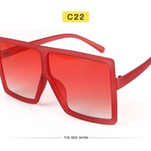 Matte Crimson Frame Progressive Red