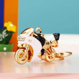 Black and white motorcycle / Single OPP bag packaging