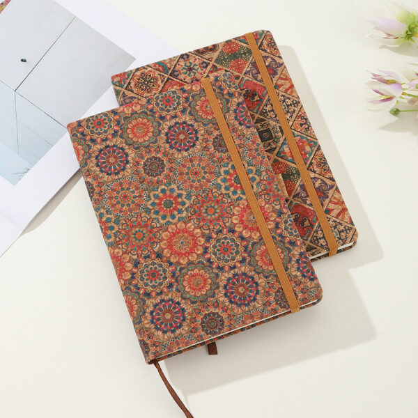 Wholesale Retro Floral Patterns Paper Diary