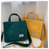 O1CN012NqXru1kaeJJQw5Fl_2201202804700-0-cib Wholesale Corduroy Tote Minimalist Shoulder Crossbody Bag
