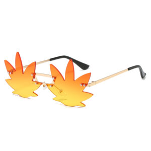 Regular / Gold frame orange yellow slices