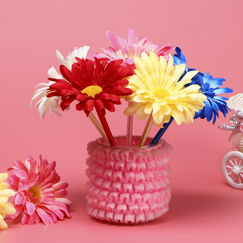 Wholesale Plastic Simulation Flower Pens