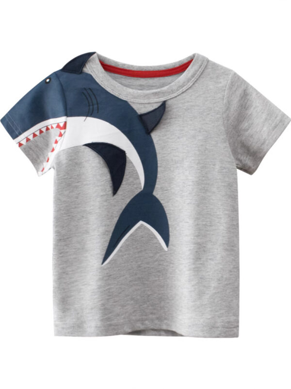 O1CN012Rv8is1fjHvkEMTJW_3033764042-0-cib Wholesale Kids Short Sleeve T-Shirt Boys Baby Clothes