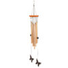 Wholesale Metal Aluminum Tube Butterfly Creative Wind Chime Ornaments