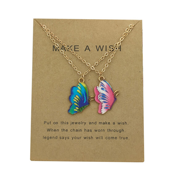 Wholesale Bohemian Butterfly Alloy Necklace