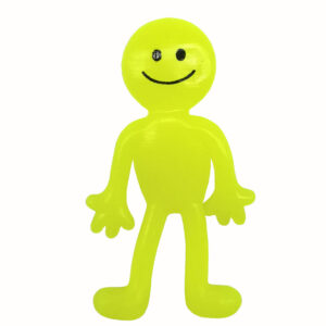 Yellow smiley face expression villain