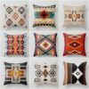 O1CN012UG26W1ps7VHfrnjX_3950835415-0-cib Wholesale Aztec Printed Ethnic Style Linen Pillowcases