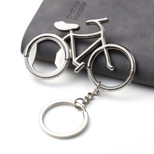 Wholesale Bicycle Bottle Opener Metal Keychains