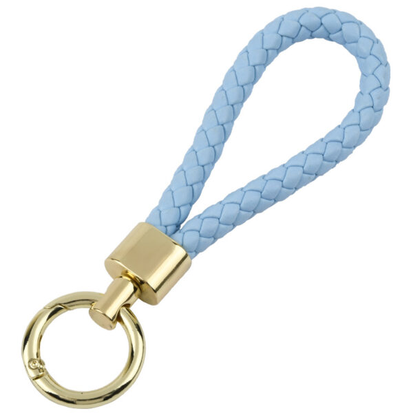O1CN012XmDOd1KXHPjWK4Ty_2927261173-0-cib Wholesale PU Leather Woven Lanyard Keychain