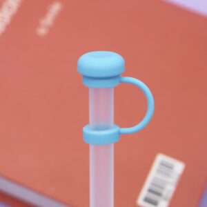 Dark blue mushroom head 10mm / 10mm straw cap [without straw]]