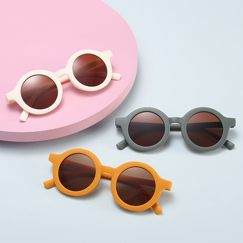 Wholesale PC Kids Round Frame Sunglasses