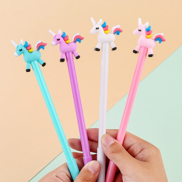 O1CN012bBQ8z1egFN8JN98n_2208127063900-0-cib Wholesale Plastic Rainbow Unicorn Gel Pen
