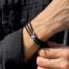O1CN012bVPA61jS7J2gVYd0_2757164546-0-cib Wholesale Multi-layer Woven Cross Men's String Bracelet