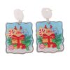 O1CN012cfHfj1T3MDxr3ilN_2677772326-0-cib Wholesale Round Christmas Acrylic Earrings