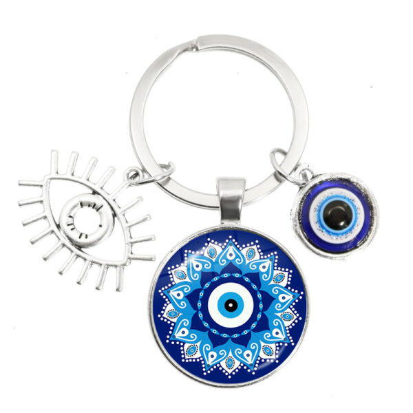 O1CN012fHh1j1tijpMoAZmG_2212752275936-0-cib Wholesale Metal Devil Eye Creative Key Chain