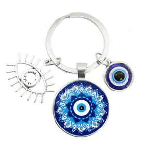 Wholesale Metal Devil Eye Creative Key Chain
