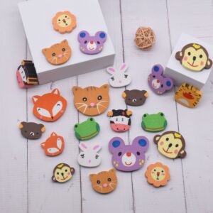 Wholesale PVC New Animal Shape Eraser