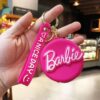 Wholesale Soft Rubber Pink Bow Coin Purse Keychain