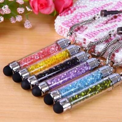 O1CN012gJzyO2GEGeMiT0Dg__2677368983-0-cib Wholesale Crystal Pendant Mobile Phone Capacitive Pen