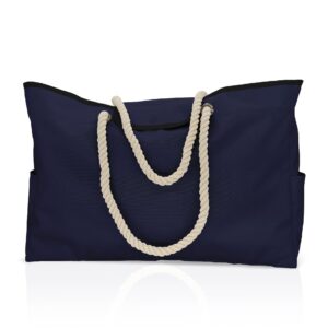 Beach bag-purplish blue / Large