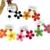 O1CN012hqAt027ScrBYrFfB_3843297796-0-cib Wholesale Fashion Contrasting Color Five-petal Flower Acrylic Earrings