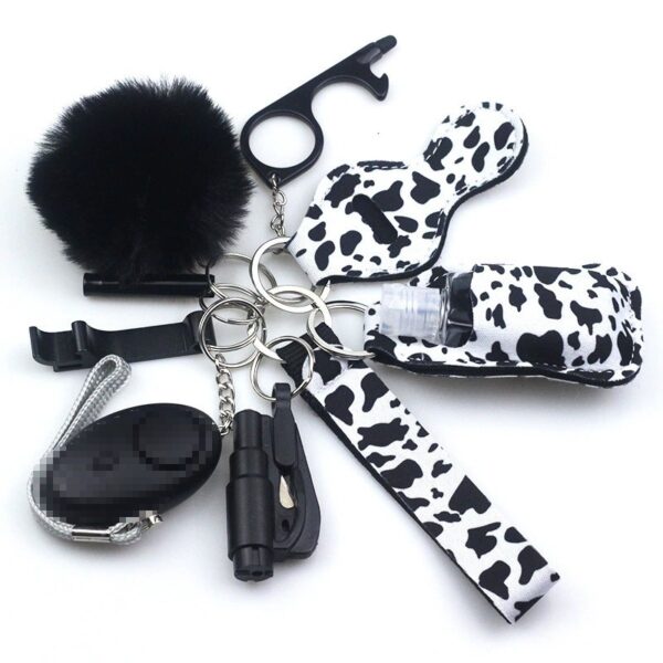Wholesale Diving Fabric Multifunctional Keychain Set