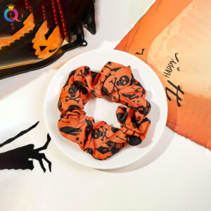 Halloween Circle-Skull Orange / Qiyue factory direct sales