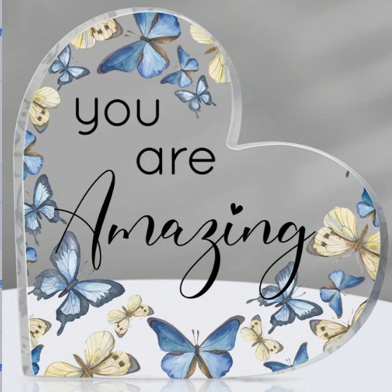 Wholesale of Transparent and Caring Acrylic Ornaments for Mother's Day