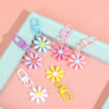 O1CN012qinGy2M1nWtgc2hU_2213233119768-0-cib Wholesale Resin Candy Color Flower Keychain