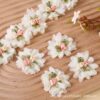 Wholesale 5CM 3D Chiffon Flower Lace Clothing Accessories for Handmade DIY