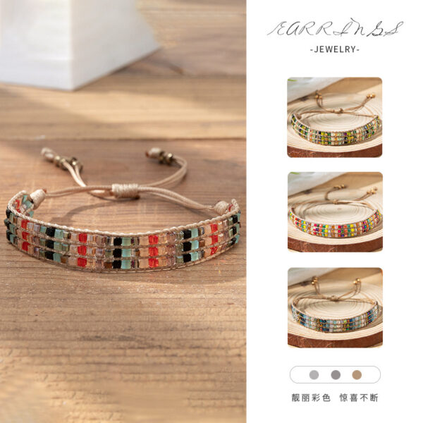 Wholesale Bohemian Color Crystal Bracelet