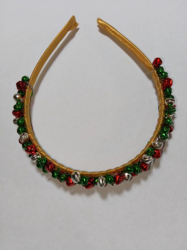 O1CN012rs8yv2L6Y8YjFMj3_3433819643-0-cib Wholesale Christmas Bell Flower Fur Ball Leather Hair Hoop