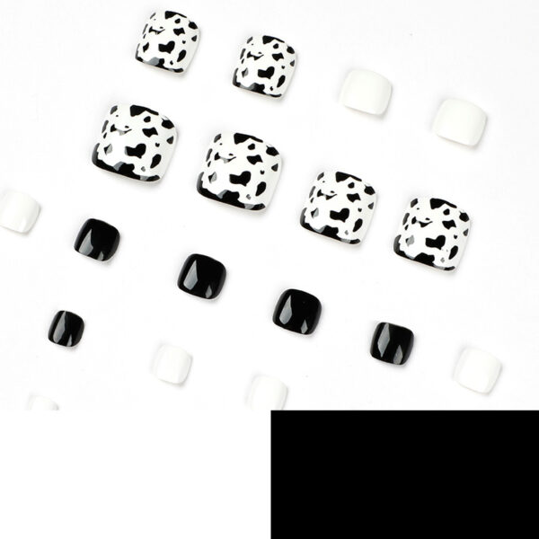 O1CN012t3WKz2NGHfRWFRPZ_4234819935-0-cib Wholesale Black & White Leopard Foot Nail Stickers
