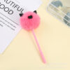 Wholesale Cat Ear Love Plastic Plush Cartoon Ballpoint Pen