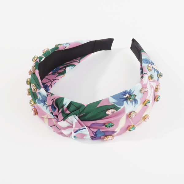 Wholesale Diamond Studded Fabric Headband