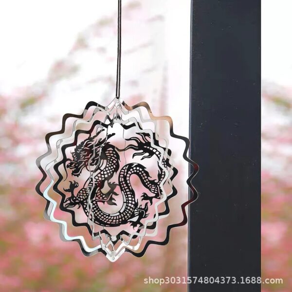 Wholesale Metal Keel Rotating Stainless Steel Wind Chimes