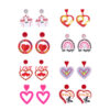 O1CN012zL6441G1tsjTvJFn__2024060563-0-cib Wholesale Valentine's Day Love Acrylic Earrings